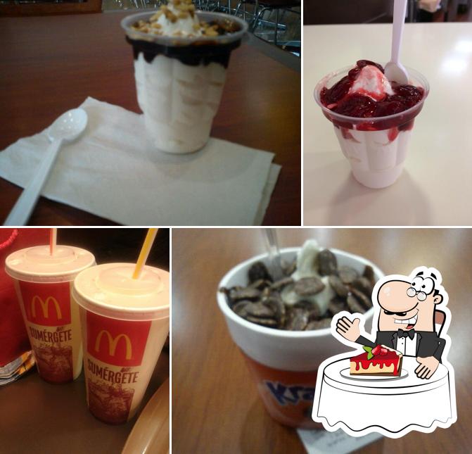 McDonald's provides a number of desserts