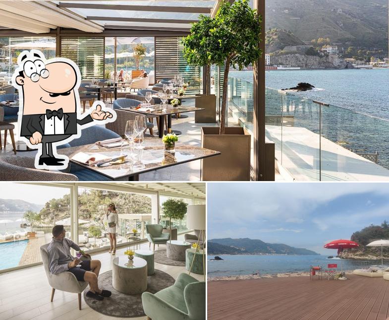 Nui Restaurant si caratterizza per la interni e tavolo da pranzo