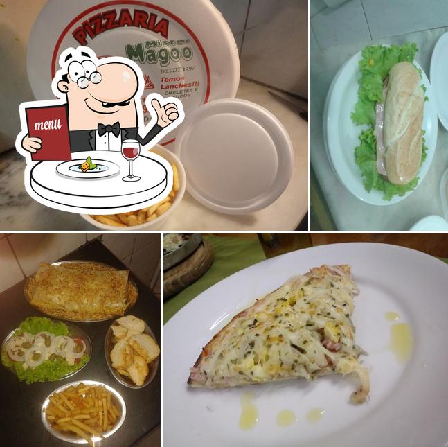 Meals at Mister Magoo Pizzeria