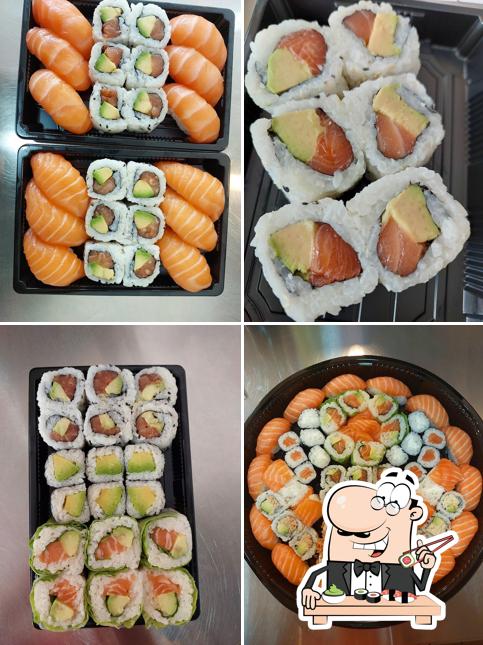 Prenez de nombreuses options de sushi