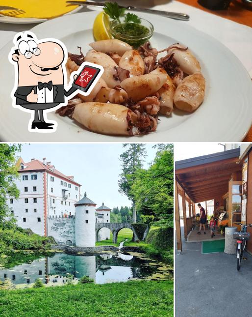La foto di esterno e cibo da Restaurant Škriban