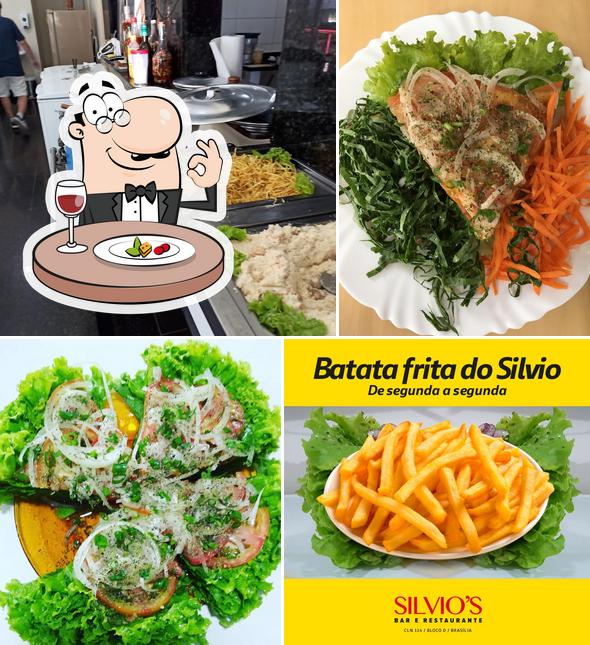 Comida em Silvio's Restaurante