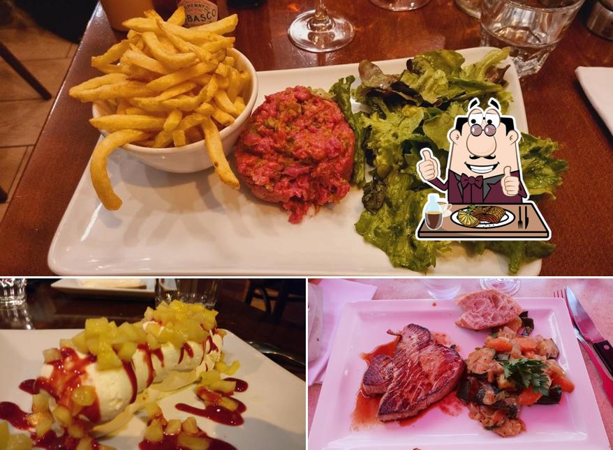 Tartare de bœuf à Bobolivo Restaurant