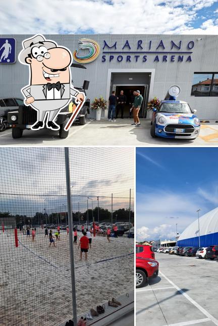 Gli esterni di Mariano Sports Arena