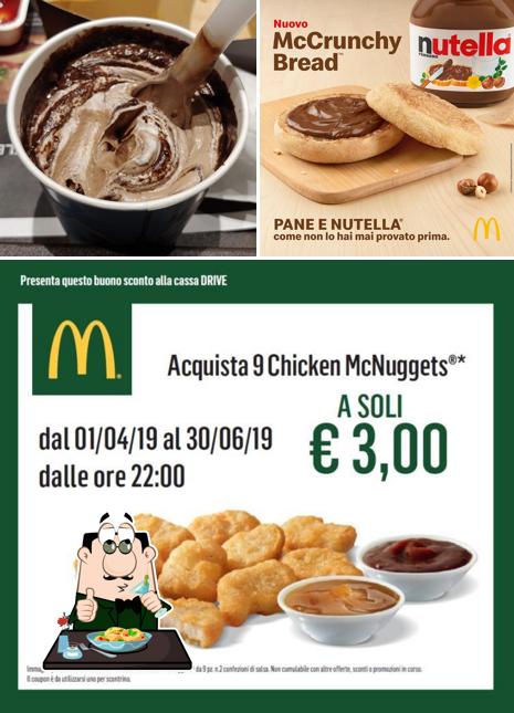 Plats à McDonald's Concorezzo