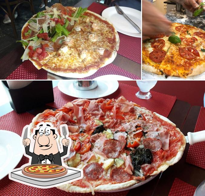 Experimente pizza no Cantina Di Luigi