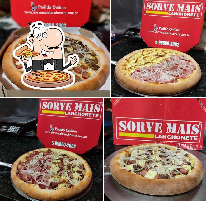 Peça pizza no Sorve Mais Lanchonete