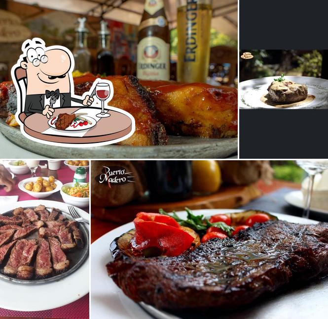 Pick meat dishes at Puerto Madero