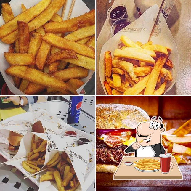 Patatine fritte al Just Chips Amsterdam