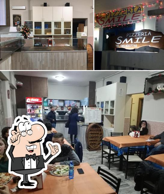 L'intérieur de Pizzeria Smile