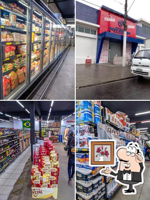 Veja imagens do interior do Supermercado Novo Sucesso