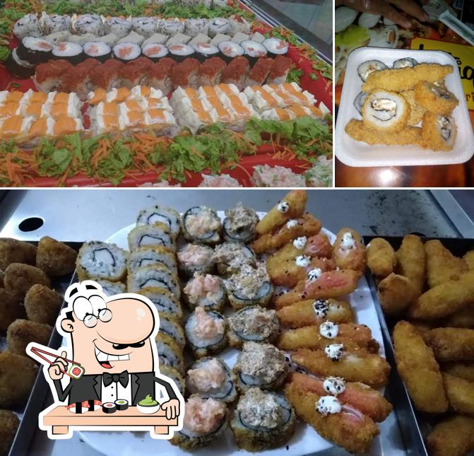 Presenteie-se com sushi no Toru San SushiBar