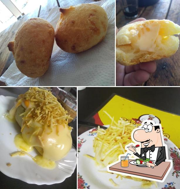 Comida em O Verdadeiro Pão de queijo