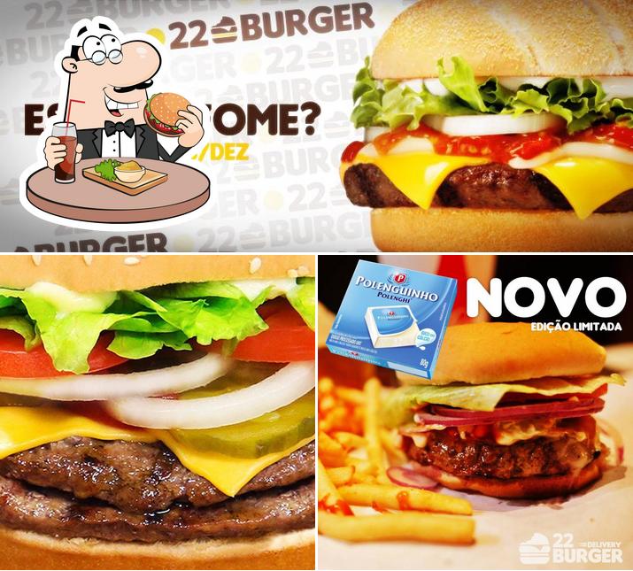 Peça um hambúrguer no 22 Burger Cachoeirinha RS