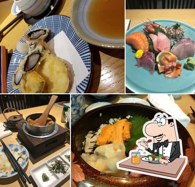 Еда в "Tenzen Japanese Restaurant"
