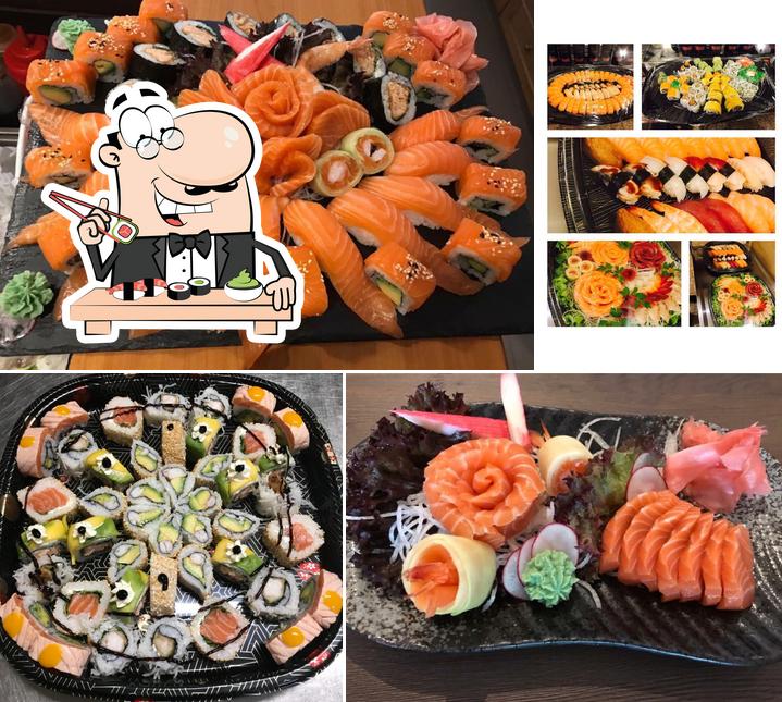 Prenez de nombreuses options de sushi