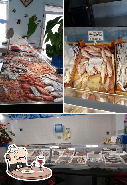 Cibo al Pescheria Sapore di Mare