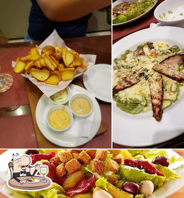 Comida em Restaurante America - Mooca Plaza Shopping