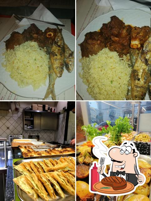 Prova i piatti di carne a Ristorante Pasticceria Ward