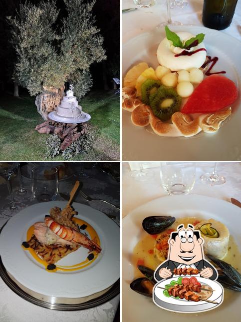 Еда и внешнее оформление - все это можно увидеть на этом изображении из Villa delle Querce Resort