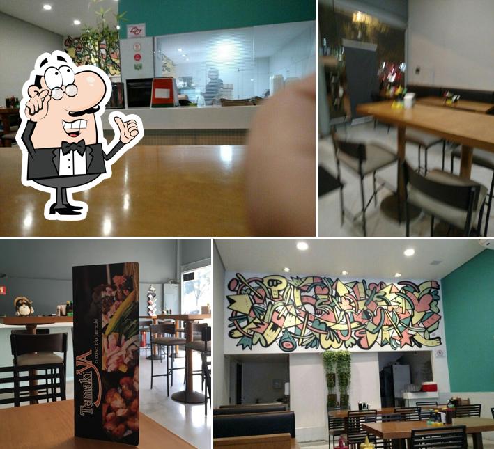 Veja imagens do interior do Temaki Ya