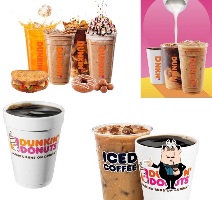 "Dunkin'" предоставляет гостям широкий ассортимент напитков