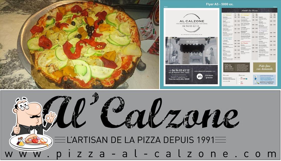 Essayez des pizzas à La Calzone