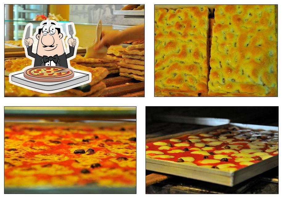 Scegli una pizza a La Focaccia D'Oro