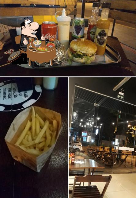 Comida em All In Burger