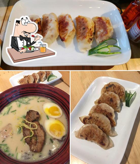 Food at Plan B Cafe and Deli & Billiken Ramen