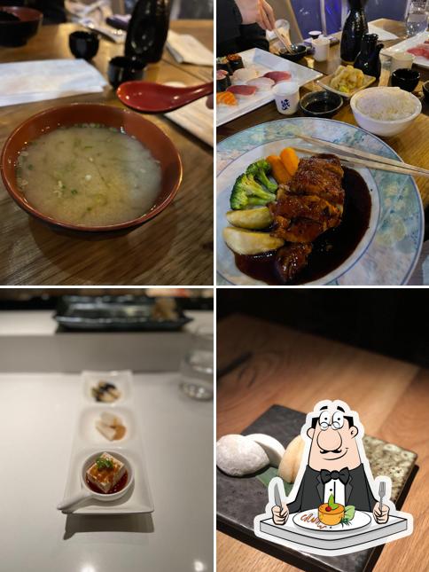 Еда в "Sushi Ryusei"