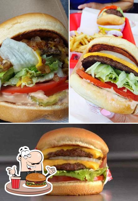 Отведайте гамбургеры в "In-N-Out Burger"