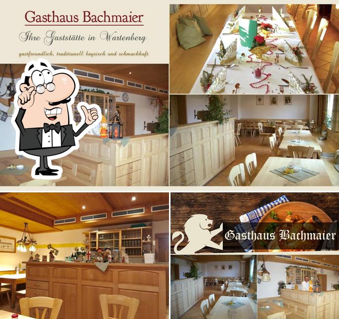 The interior of Gasthaus Bachmaier