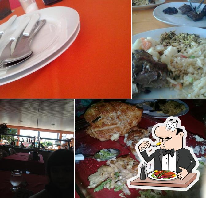 Comida em Churrascaria Residência X