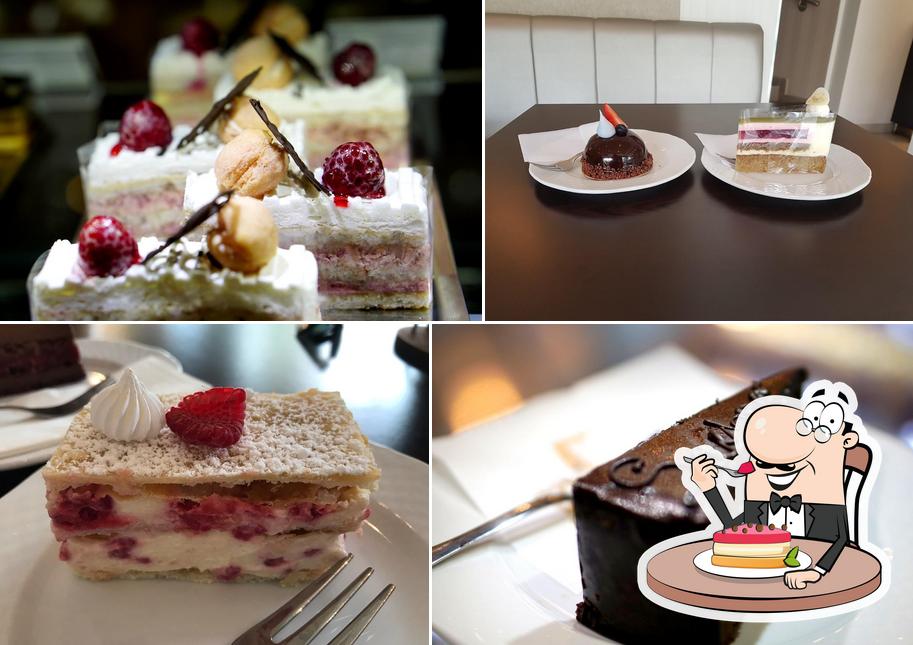 Cafe Melba Cafe and Confectionery offers a selection of sweet dishes