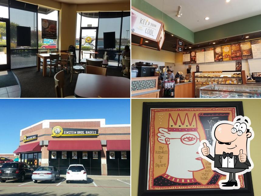 Here's a picture of Einstein Bros. Bagels