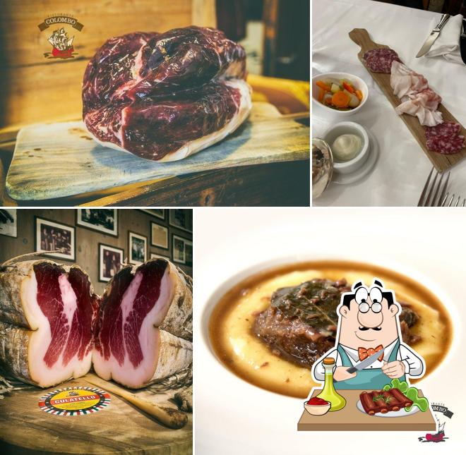 Отведайте блюда из мяса в "Ristorante Colombo Polesine Parmense"