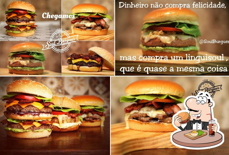 Hambúrguer em Soul burguer