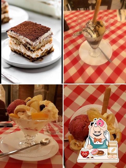 Ristorante Pizzeria Mamma Mia propone un'ampia gamma di dessert