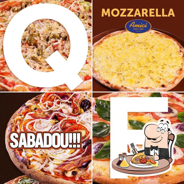 Consiga diferentes estilos de pizza