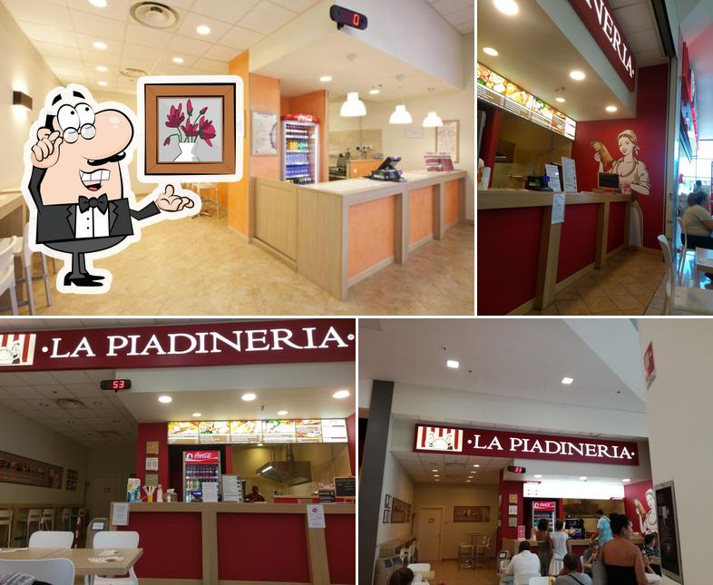 L'intérieur de La Piadineria