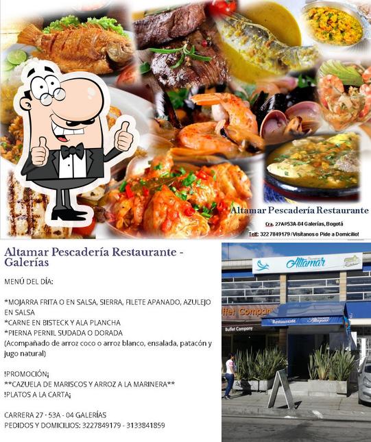 Pescaderia Altamar Restaurante - Galerías, Bogotá - Menú del ...