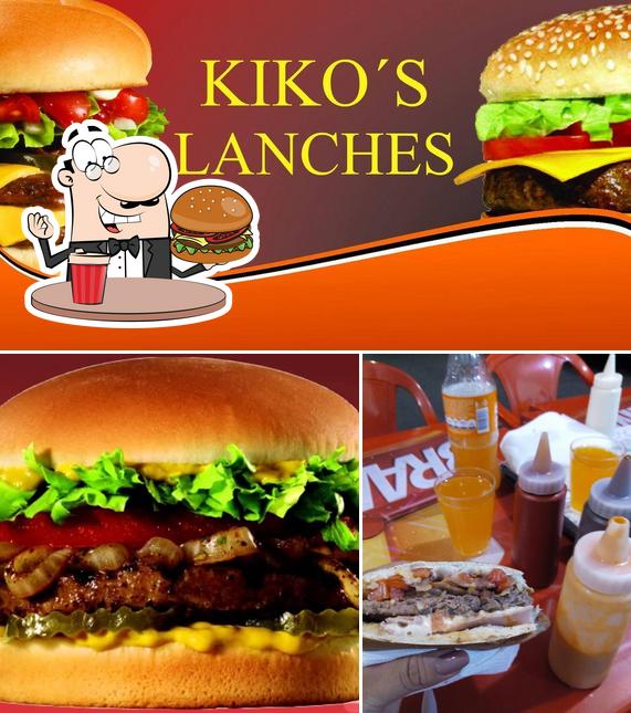 Consiga um hambúrguer no Kiko's Lanches