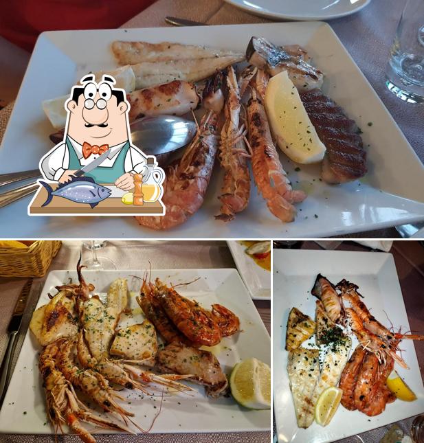 Salmone grigliato al Ristorante Bar L'Ancora Porticciolo