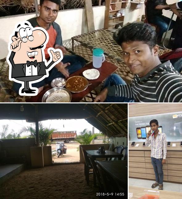 The interior of Hotal New Punjabi Dhaba