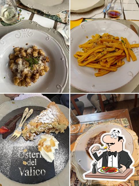 Cibo al Osteria del Valico