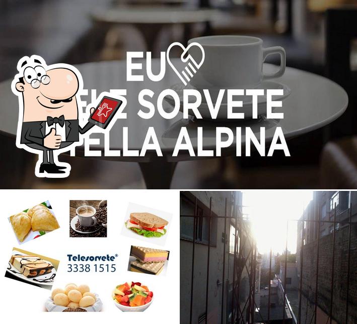 Look at the pic of Stella Alpina Sorveteria e Café