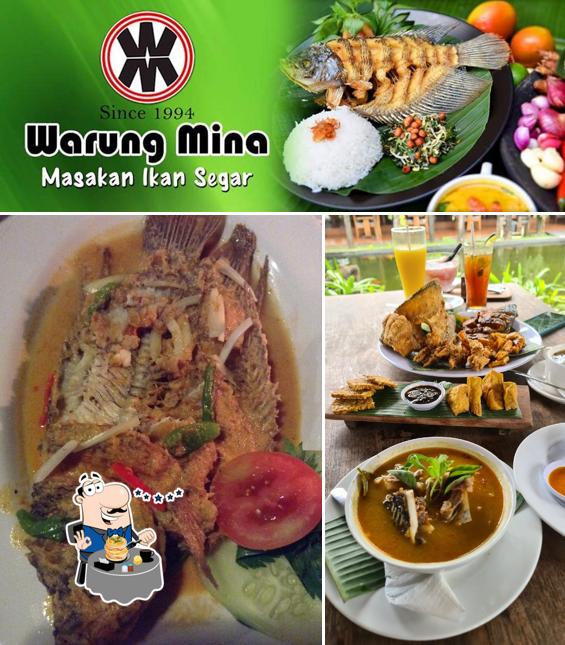 Food at Warung Mina Peguyangan