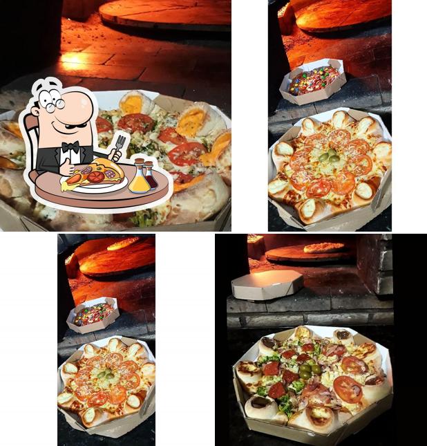 Peça diversos estilos de pizza