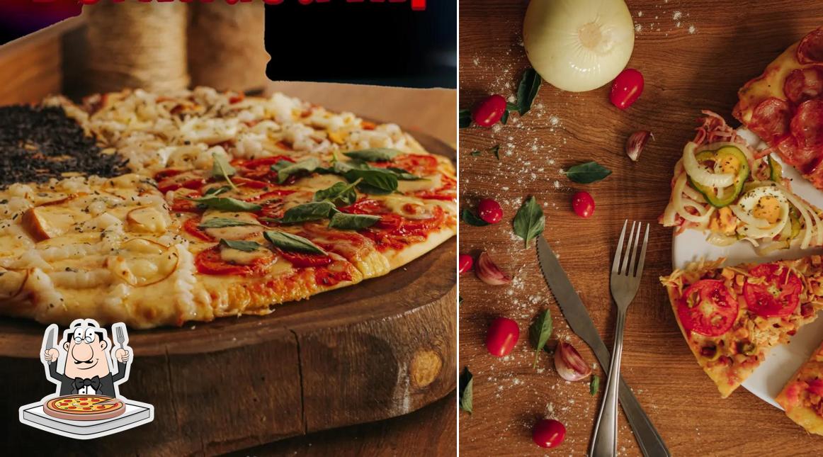 Experimente diferentes estilos de pizza